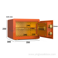 mini safe fingerprint lock and digital lock safe